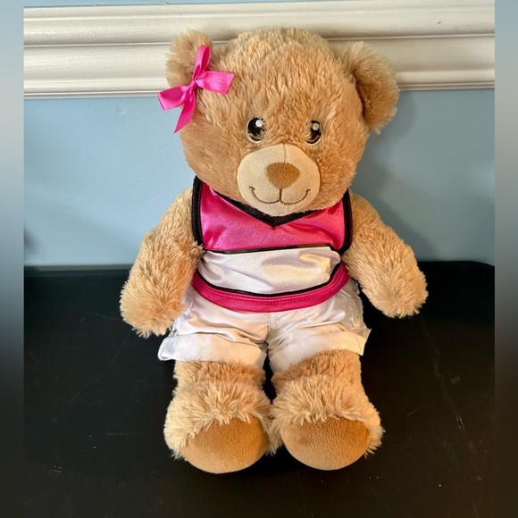 Build a bear with clothes lot of 4 shirt/top/bow plush toys - Picture 1 of 5